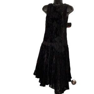 Cynthia Howie Black Maxi Dress
